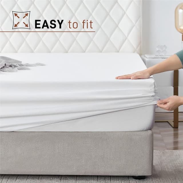 Thumbnail 4 de AR Ware Double Fitted Sheet 300 TC