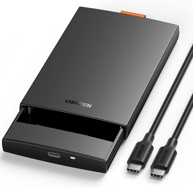 Detalle de UGREEN Enclosure HDD 2.5 USB C 3.1 6 Gbps