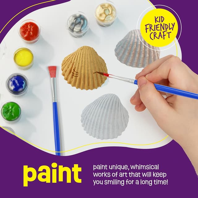 Thumbnail 4 de Dan&Darci Sea Shell Painting Kit 11 ๐จ