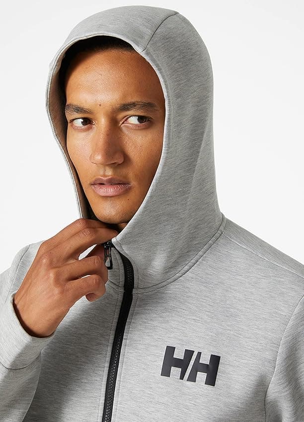 Detalle 2 de Helly Hansen HP Ocean FZ 2.0 Chaqueta gris melange M