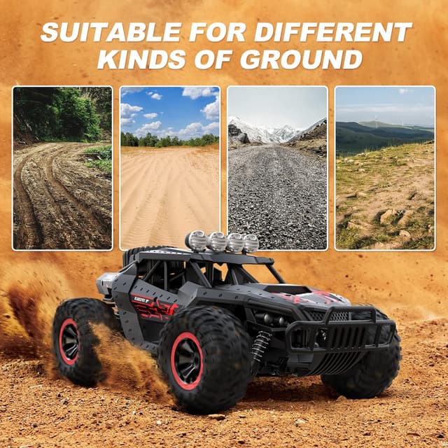 Thumbnail 4 de Macchina telecomandata 2,4GHz 1:16 fuoristrada