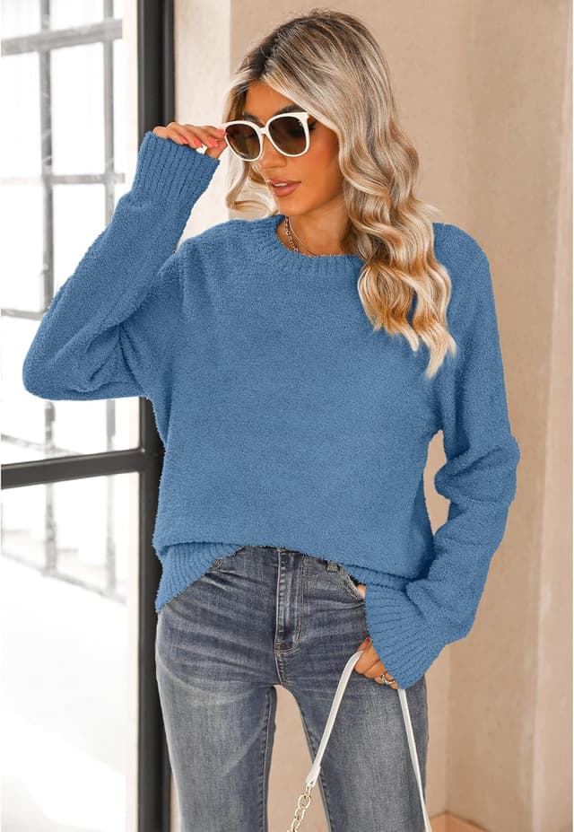 Thumbnail 4 de luvamia Women's Casual Pajama Set Fuzzy Fleece Loungewear 🛋