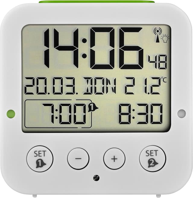 Detalle 2 de TFA Dostmann Bingo Funk-Wecker digital 60.2528.02