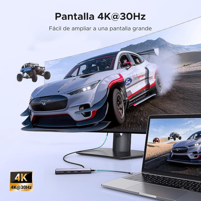 Thumbnail 2 de UGREEN Revodok 1061 Hub USB C 6 en 1