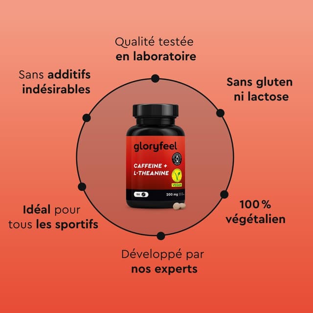 Thumbnail 5 de Caféine L‑Théanine 150 comprimés 💊