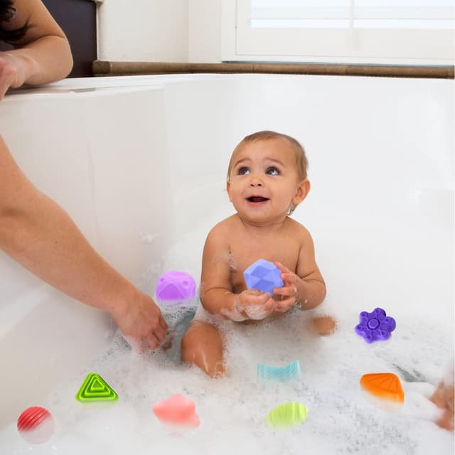 Detalle de Mailesi Montessori Baby-Spielzeug ab 1 Jahr – Motorik- & Formsortierer Set (9-teilig)