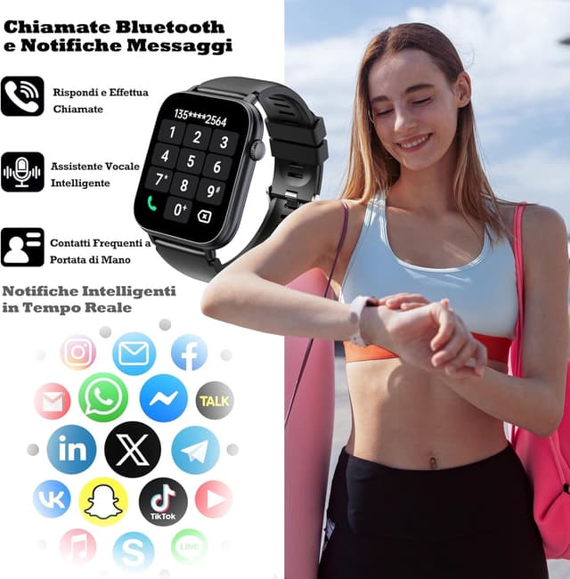 Thumbnail 3 de OUKITEL Smartwatch V3 1.83" HD