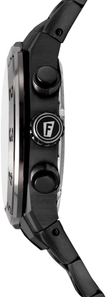 Detalle 2 de Festina Herren-Uhr analog F20673/2 Chronograph – schwarzer Edelstahl (316L), Quarz, Mineralglas, 10 ATM