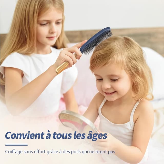 Thumbnail 6 de SHINLEA Brosse démêlante 149 picots 🪮