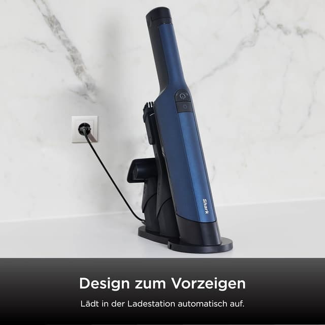 Detalle de Shark WandVac 2.0 kabelloser Mini-Handstaubsauger WV270EU – leicht, mit Zubehör und Ladestation