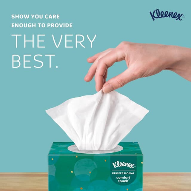 Detalle 2 de Kleenex Professional Facial Tissues 3,240 🧻