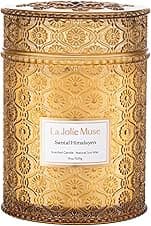 Detalle de LA JOLIE MUSE Santal Himalayen Candle 19 oz 🕯