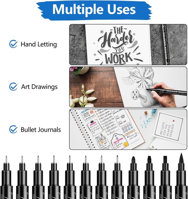 Thumbnail 2 de OFFCUP Bolígrafos de Dibujo 12 piezas