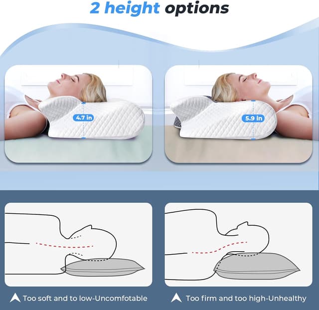 Thumbnail 4 de SAHEYER Oreiller Cervical 59×43×12/15 cm