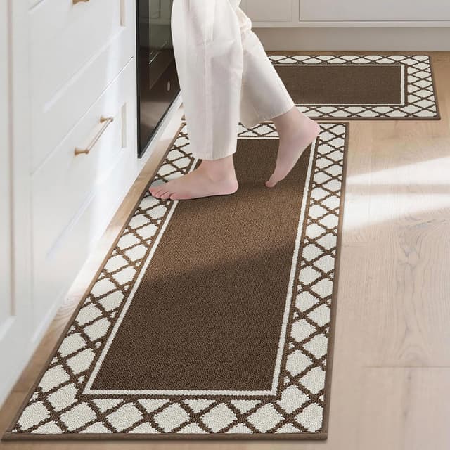 Detalle de COSY HOMEER kitchen runner rug mats 2
