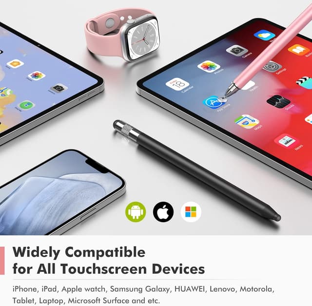 Thumbnail 4 de MEKO 3-in-1 Stylus Pen 2-Pack