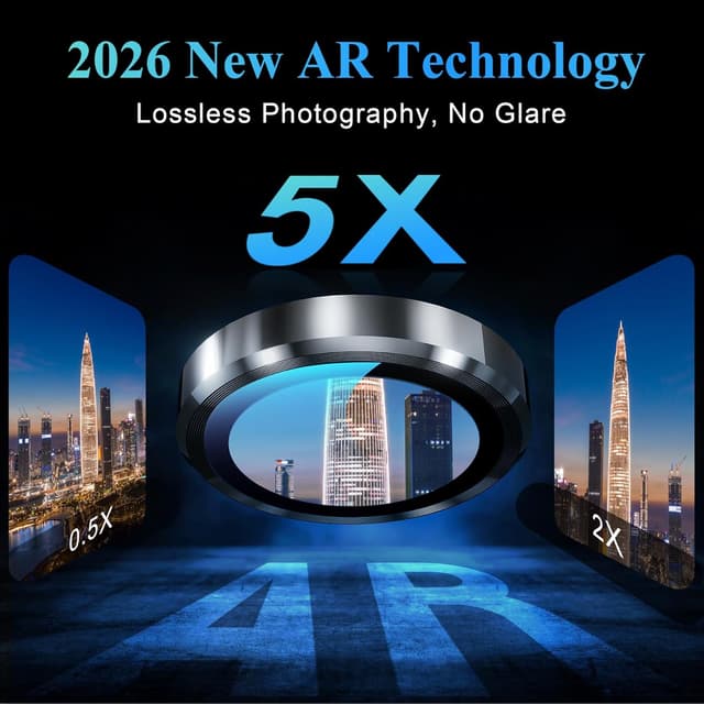 Detalle de YWXTW S26 Ultra camera lens protector