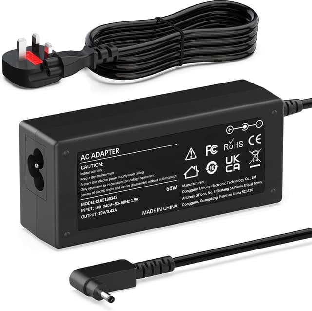 Detalle de 65W Laptop Charger 19V 3.42A for Acer Aspire