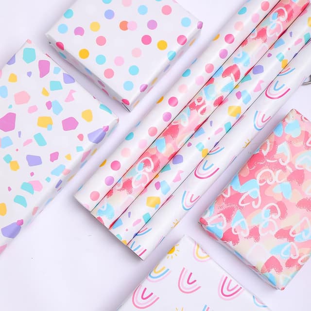 Thumbnail 2 de HBell Wrapping Paper Rolls 44cm x 3m