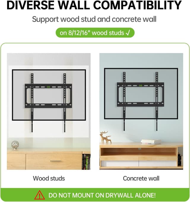 Detalle 2 de USX MOUNT Fixed TV Wall Mount 99lbs