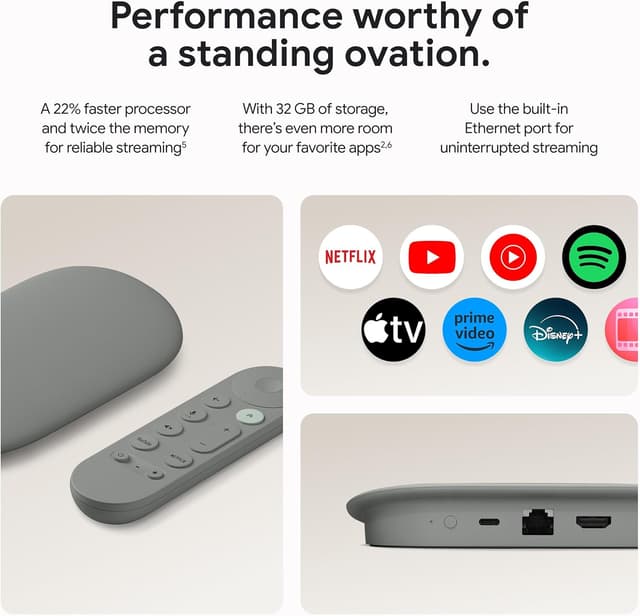 Thumbnail 3 de Google TV Streamer 4K 32GB ⚙