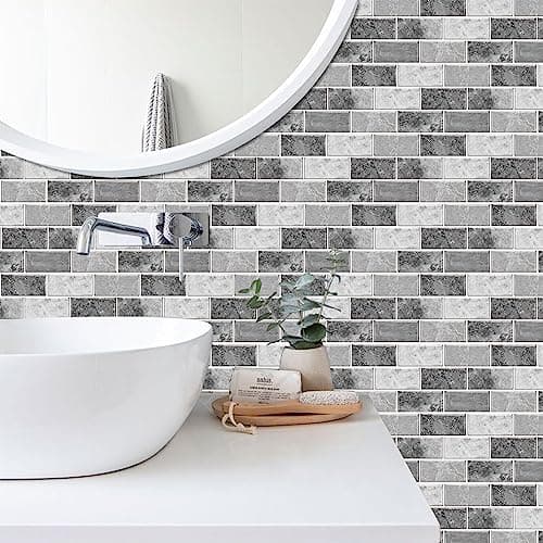 Thumbnail 4 de Stickers carrelage cuisine 12 pièces ⚙