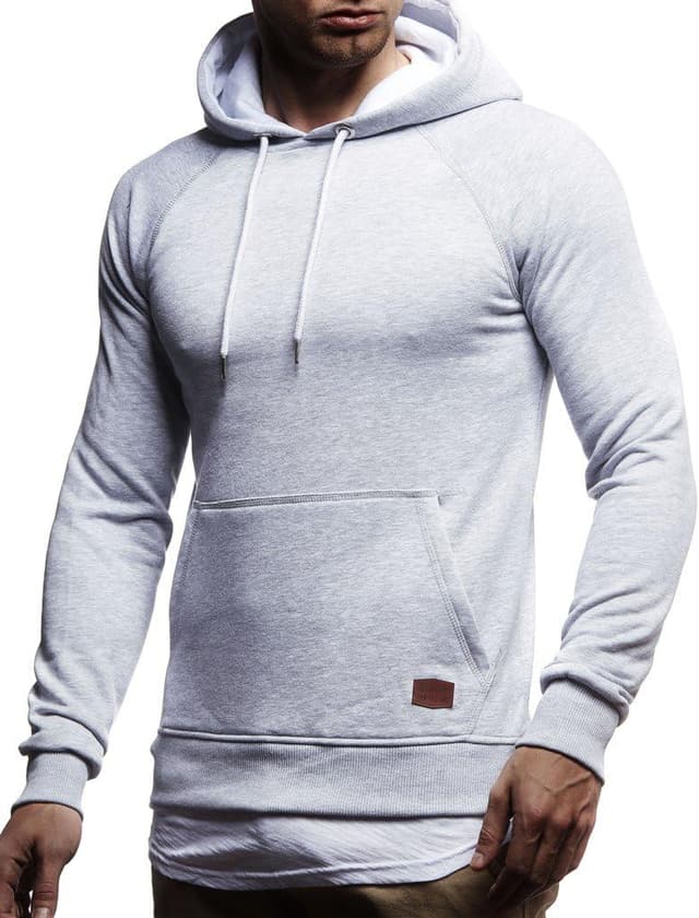 Detalle de Sweat-shirt à capuche confortable en slim fit