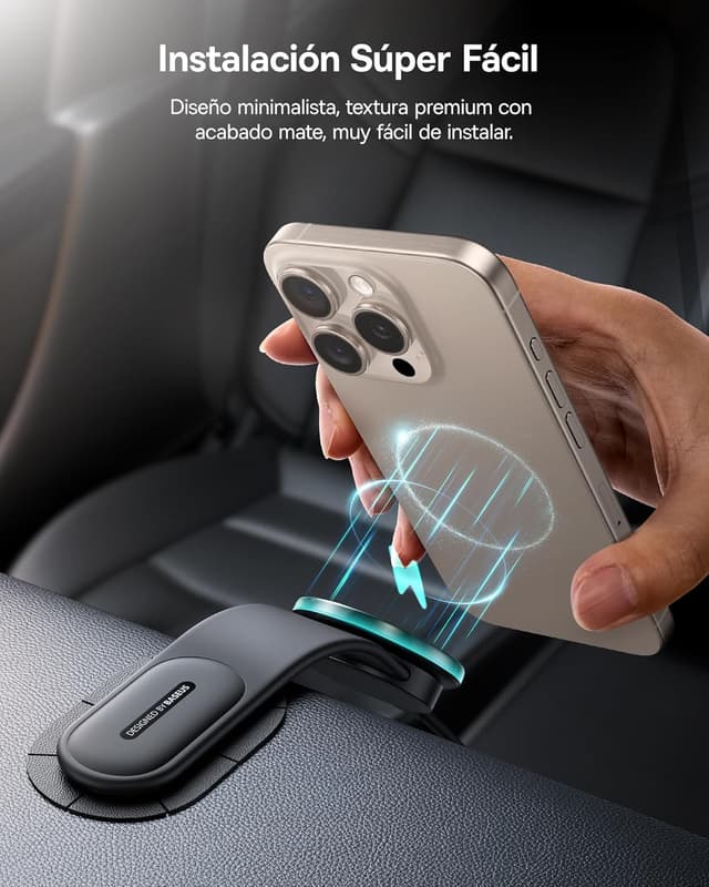 Thumbnail 6 de Baseus C02 Pro Soporte Magnético 15W para Coche 🚗 iPhone y Android