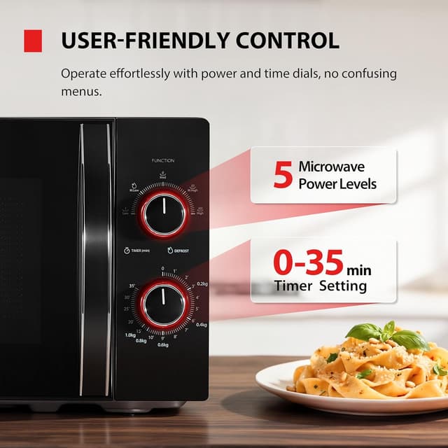 Thumbnail 5 de TOSHIBA MW2-MM20PF 20L 700W Microwave