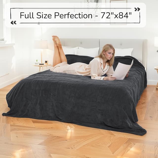 Detalle de RALYSUN Heated Blanket 72x84