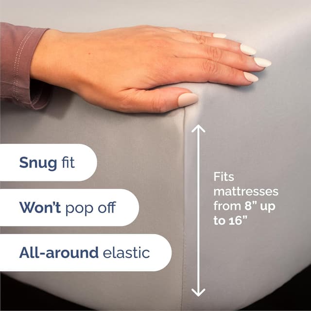 Detalle de Queen 4-Piece Sheet Set