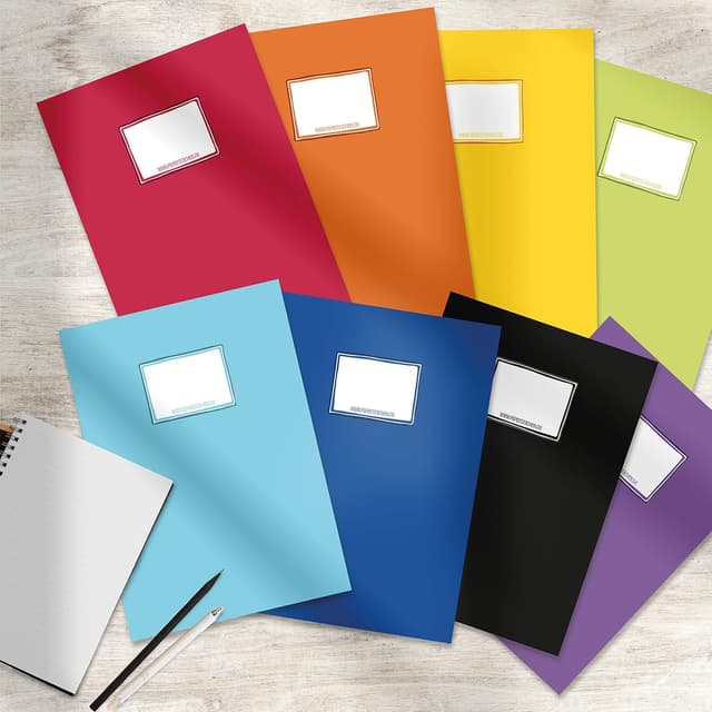 Thumbnail 6 de Papierdrachen Heftumschläge DIN A4 8 Stück