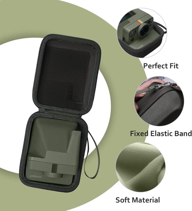 Detalle 2 de XANAD Polaroid Now hard case Green