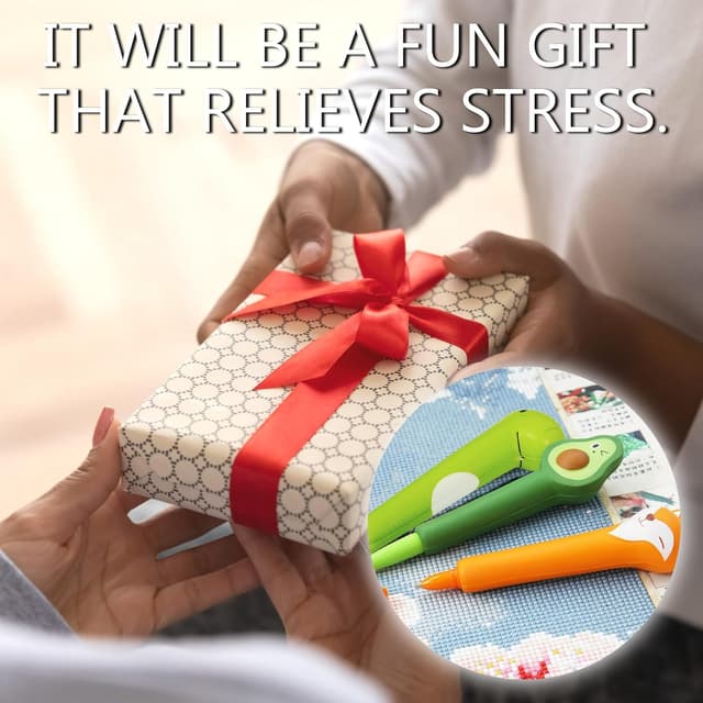 Thumbnail 6 de Reofrey Diamond Painting Stift – Motiv-Set mit weichem Schaumstoffgriff für Diamond-Art DIY (Fuchs)