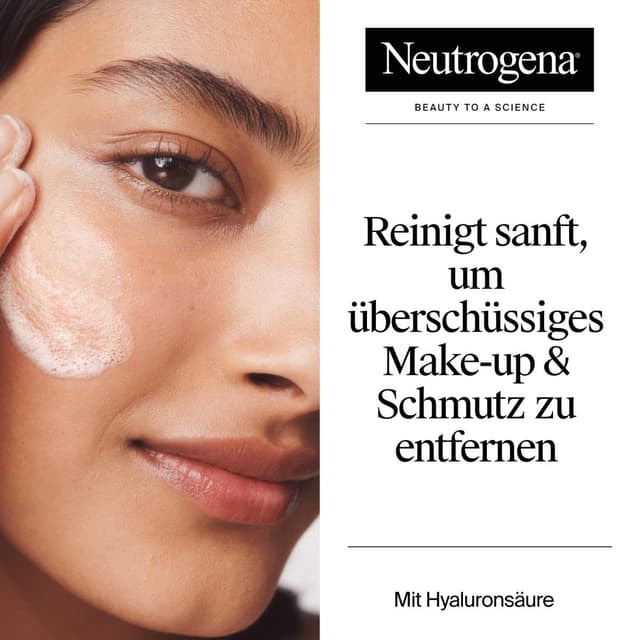 Detalle de Neutrogena Hydro Boost Aqua Reinigungsgel Sparset (3 x 200 ml) mit Hyaluronsäure & Glycerin