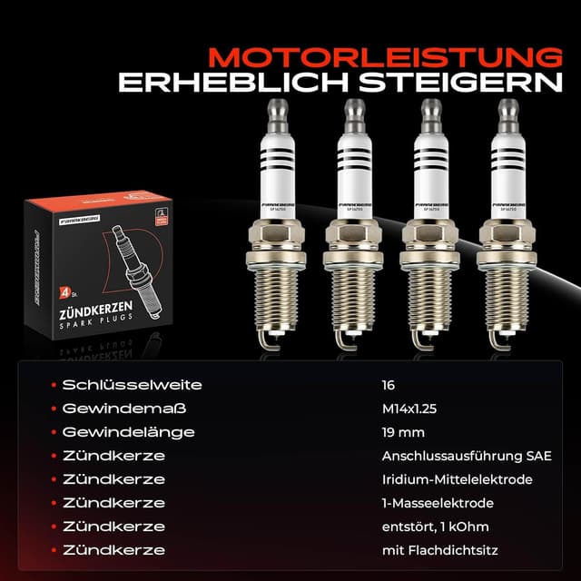 Detalle 2 de Frankberg PFR7S8EG Bougie d’allumage 1,25 M14