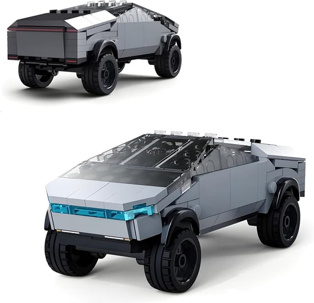 Detalle de Ebortsin Technical Sports Car Building Set (180 Pieces) – cyber-themed pickup model bricks for play or display