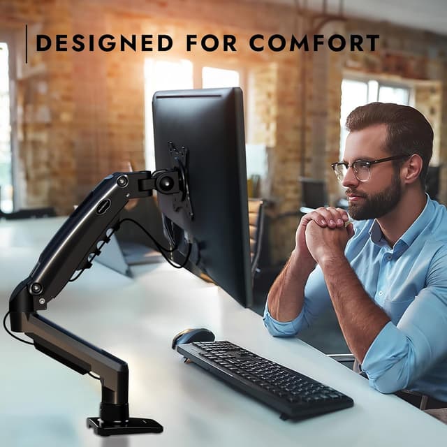 Thumbnail 6 de Invision MX200 single monitor arm 19–32 inch