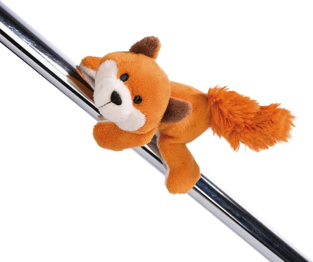 Detalle de NICI Forest Friends Schlüsselanhänger Fuchs Fridalie (10 cm) – Green