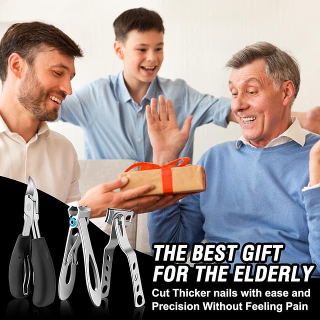 Thumbnail 6 de Aucurwen Heavy Duty Toenail Clippers 7pcs ✂