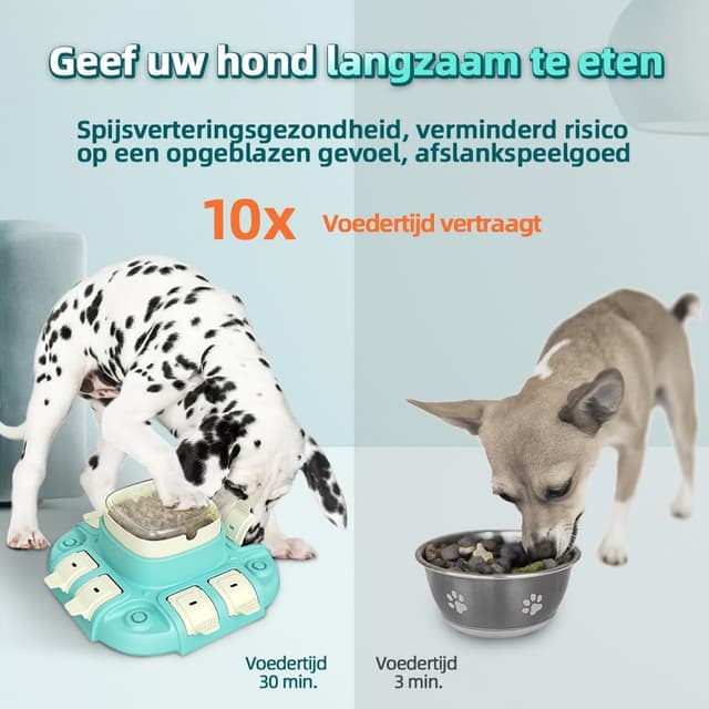 Detalle 2 de CAROZEN Intelligentes Hundespielzeug mit Langzeit-Futterspender & Snack-Versteck