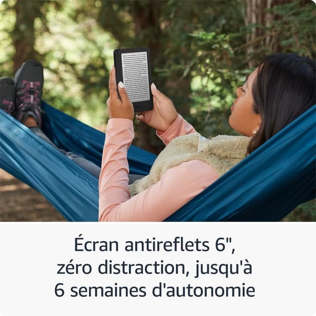 Detalle de Amazon Kindle (nouvelle génération) vert matcha – écran antireflets, éclairage avant réglable et 16 Go