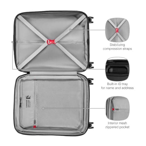 Detalle 1 de Wenger Prymo Carry-on maleta rígida 36 l