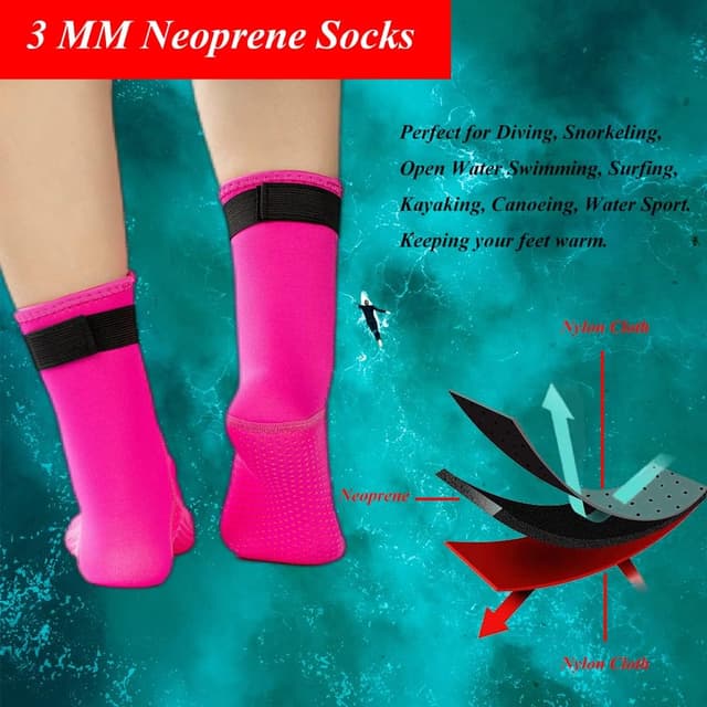 Thumbnail 4 de YDQUANI 3mm Neoprene Wetsuit Socks