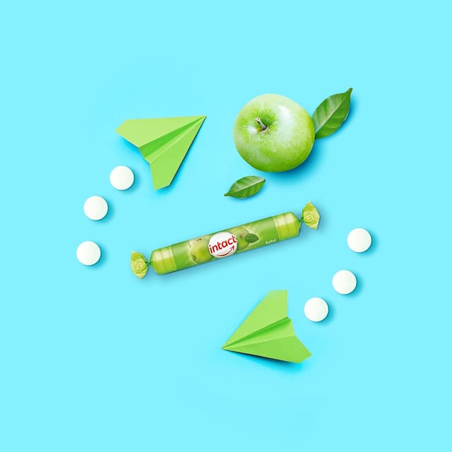 Detalle 1 de intact Traubenzucker Apfel Rolle 15er