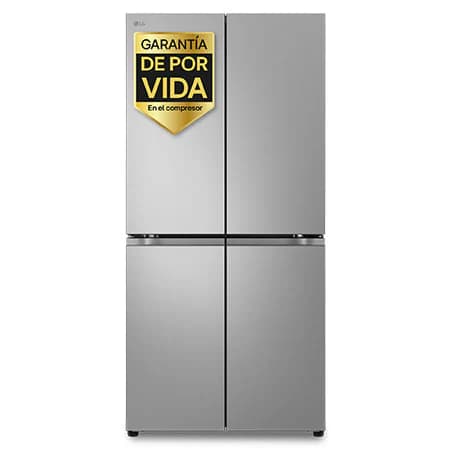 Detalle de GMB860PYDE Frigorífico American Combi 530 L inox antihuellas