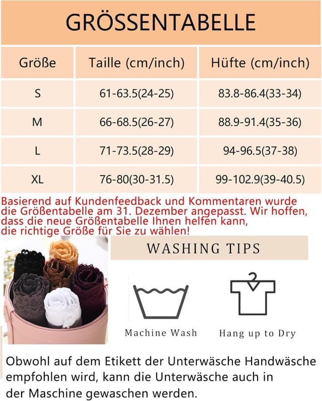 Thumbnail 4 de FINETOO Unterhosen Damen Brazilian Slip Mehrpack 6