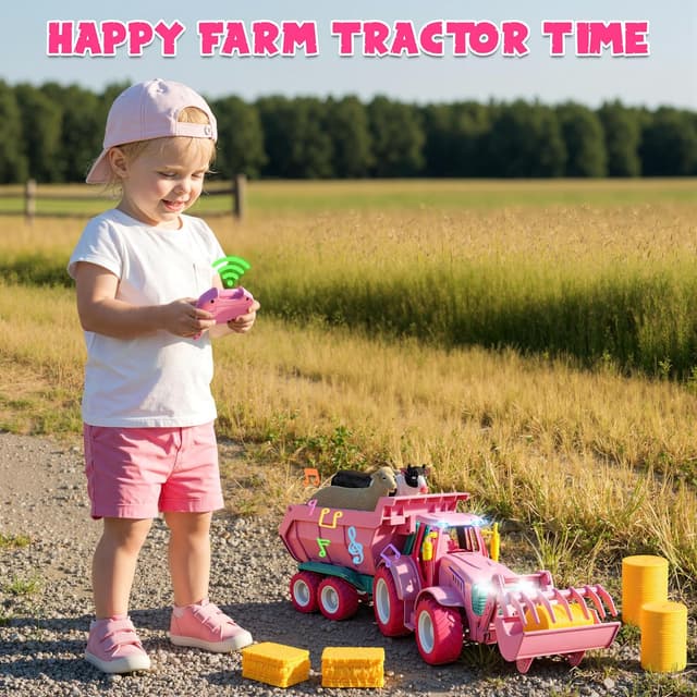 Detalle 1 de Funwee RC Farm Tractor Toy 2.4GHz