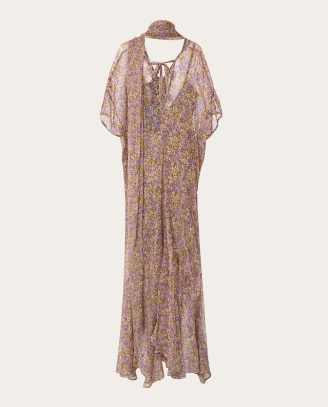 Thumbnail 1 de Mes Demoiselles Vicent vestido midi estampado