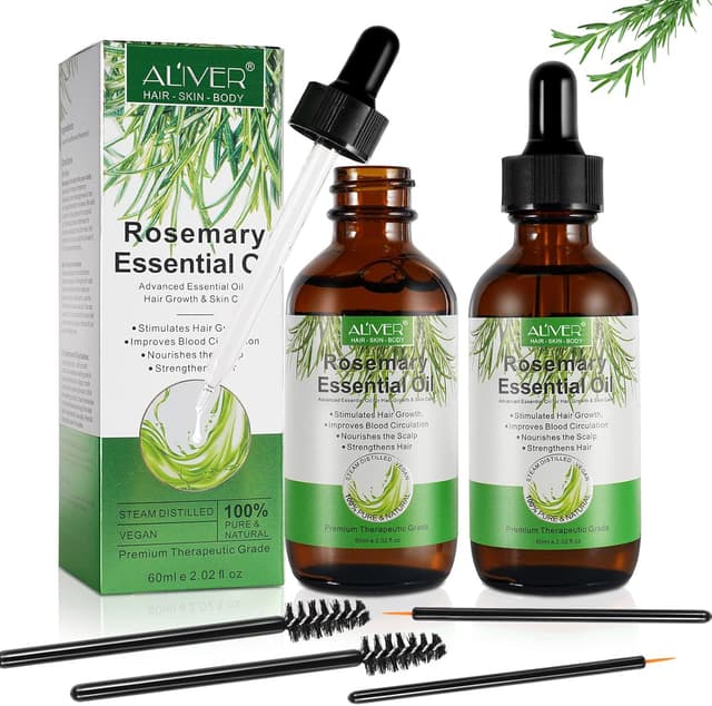Imagen de Huile de Romarin 2 paquets pour cheveux en OfertitasTOP